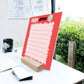 Personalized Daily Schedule Planner Acrylic Board with Wooden Stand