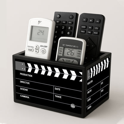 Black Remote Control Holder For TV / AC Remotes -  Filmy