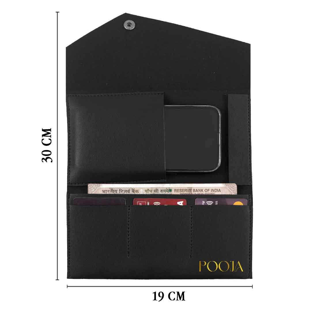 Envelope Clutch with Name - Elegant, and Functional Design for Women