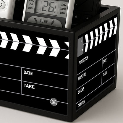 Black Remote Control Holder For TV / AC Remotes -  Filmy