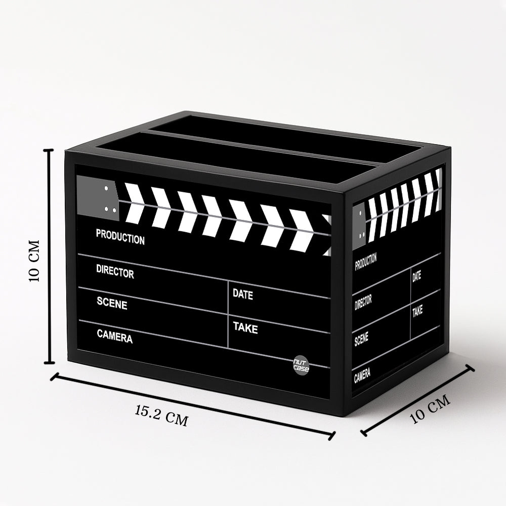 Black Remote Control Holder For TV / AC Remotes -  Filmy