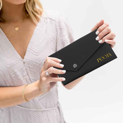 Envelope Clutch with Name - Elegant, and Functional Design for Women