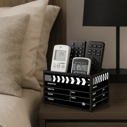 Black Remote Control Holder For TV / AC Remotes -  Filmy
