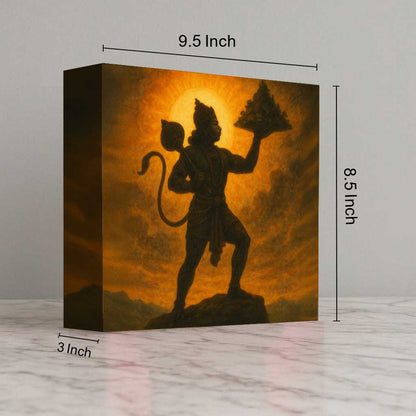 Hanuman Night Lamp – Divine LED Spiritual Light for Home Temple & Bedroom Décor