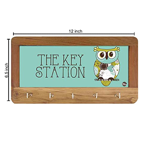 Key Holder Hanger For Wall -  OWL KEY STATION