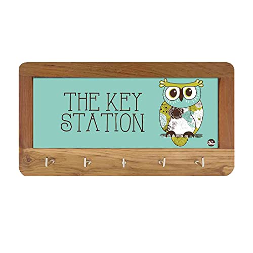 Key Holder Hanger For Wall -  OWL KEY STATION