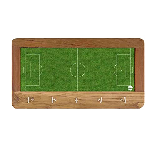 Unique Key Holder for Wall Keys Organizer - Football Pitch