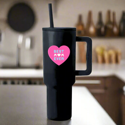 Mother’s Day Tumbler – 1200ml Leakproof Flask With Straw With Printed Design