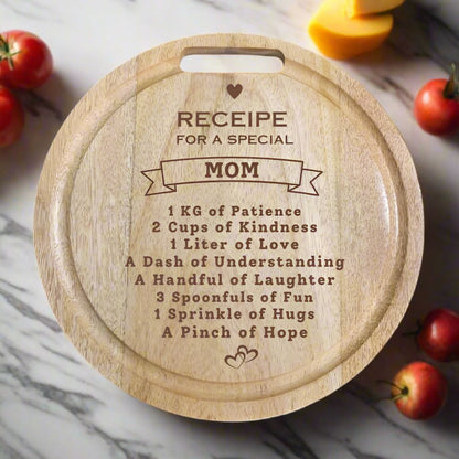 Wine Glass Set with Cheese Board for Mom – Perfect Mother’s Day Gift