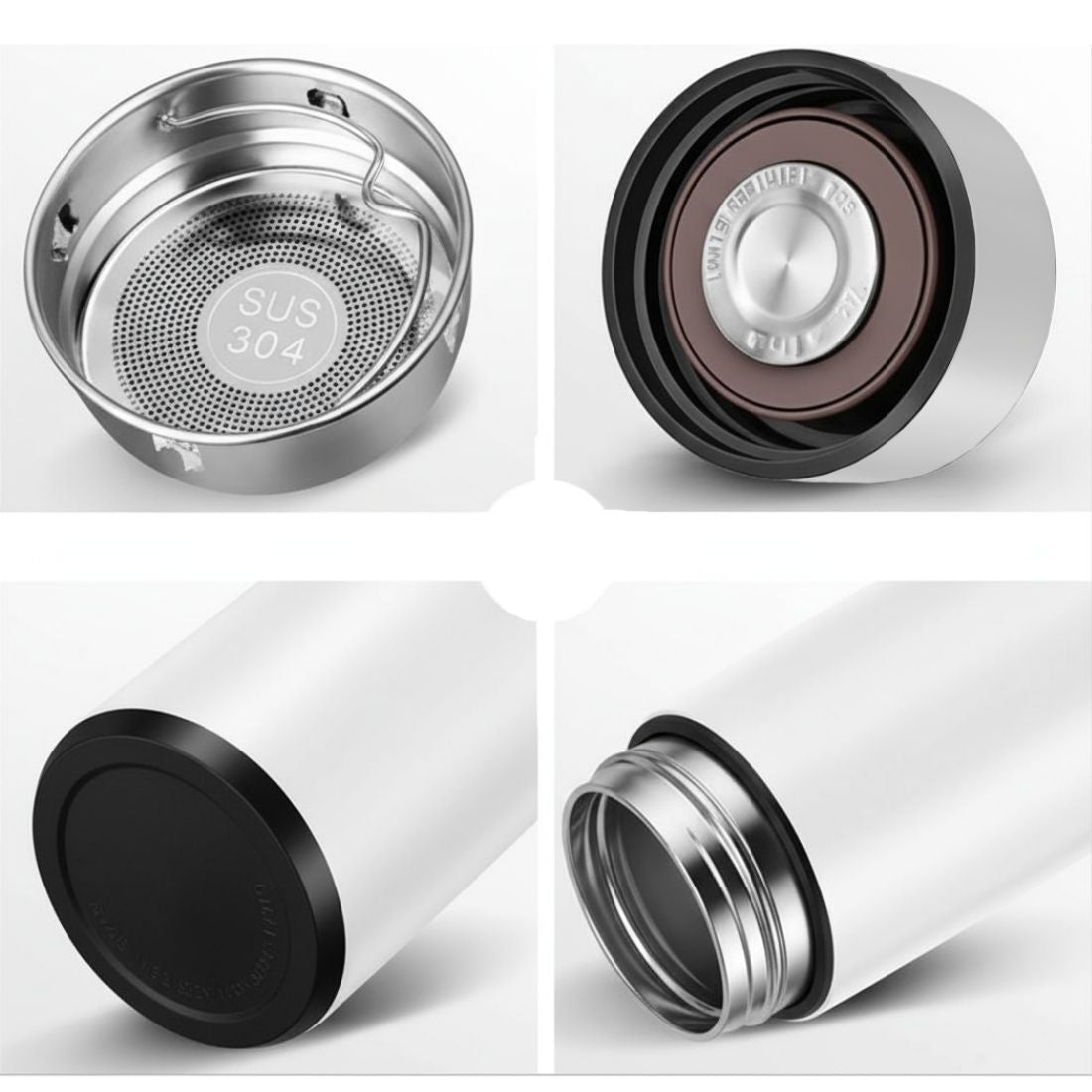 Customized Temperature Water Bottle with Insulated Display Bottle 500ml