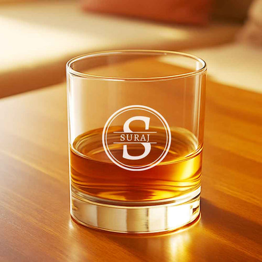Wonderful Personalized Whiskey Glass - Gift For Him Husband Boyfriend - Add Name