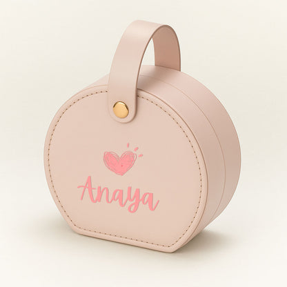 Personalized Small Box for Jewellery Earring, Ring, Necklace - Cute Jewellery Organizer