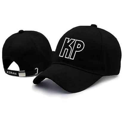 Nutcase Custom Cap with Initial - Black Cap