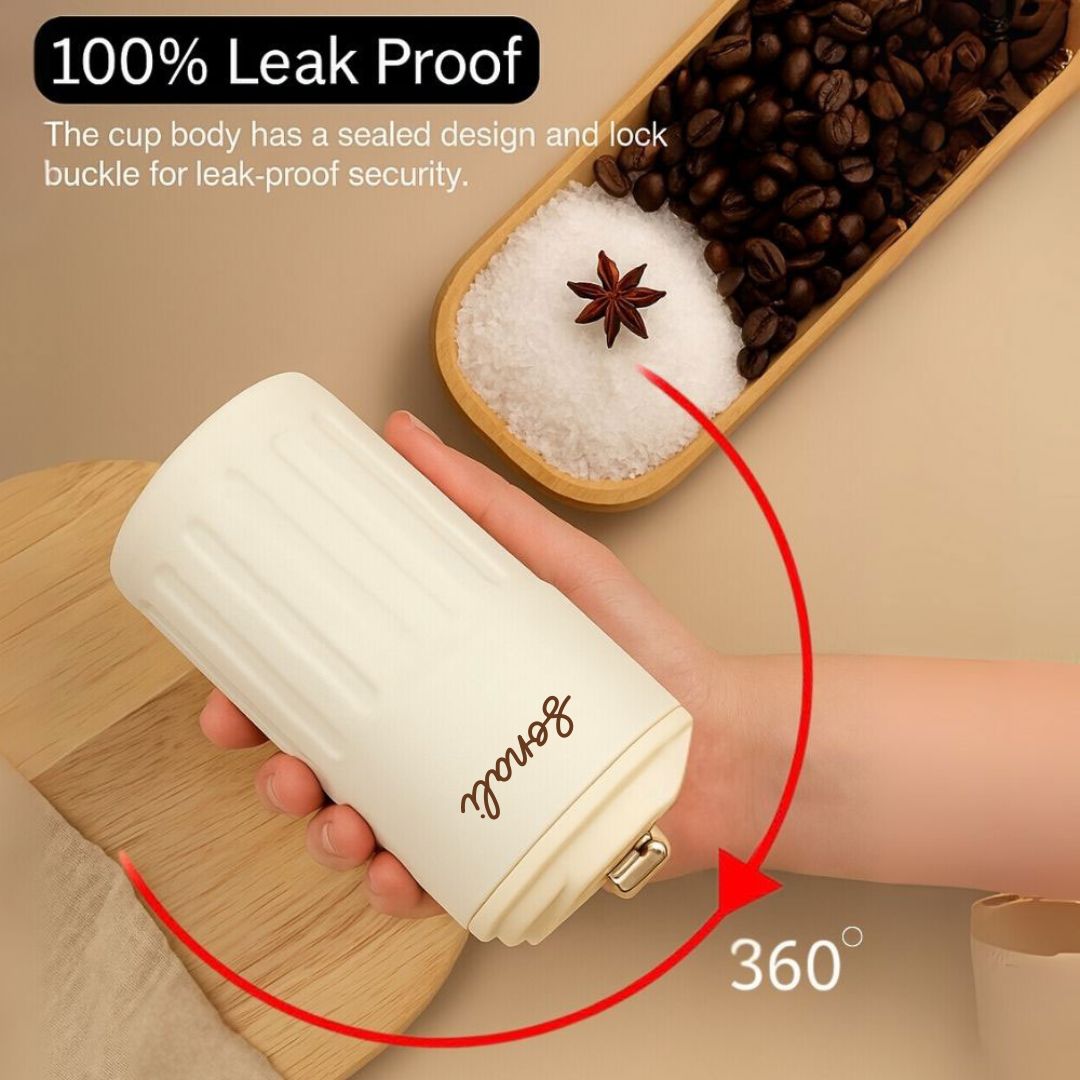 Nutcase Temperature Coffee Mug-Made with 304 Stainless Steel-500ml