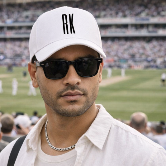 Nutcase Personalized Cap with Name - White Cap