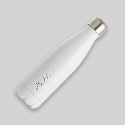 Custom Made Drink Bottles with Name - Stainless Steel Cola Insulated Shape Water Bottle