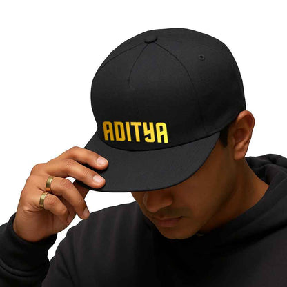 Nutcase Custom Brim Cap for Rappers –  Black Hip Hop Swag Caps