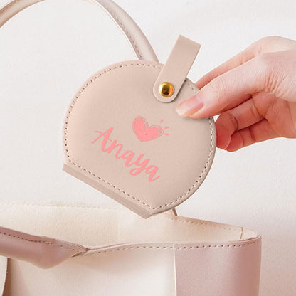 Personalized Small Box for Jewellery Earring, Ring, Necklace - Cute Jewellery Organizer