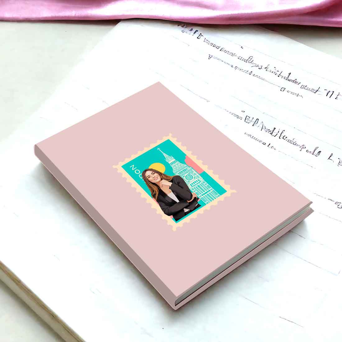 Nutcase Customized Diary with Name and Photo - A5 Size Hard Cover Diaries with Calendar & Planner