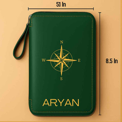 Customized Passport Travel Wallet, Cash,  ID Credit Cards and  Boarding Pass