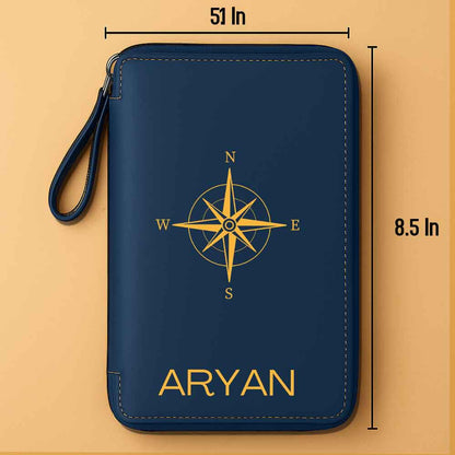 Customized Passport Travel Wallet, Cash,  ID Credit Cards and  Boarding Pass