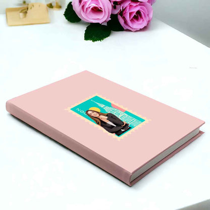 Nutcase Customized Diary with Name and Photo - A5 Size Hard Cover Diaries with Calendar & Planner