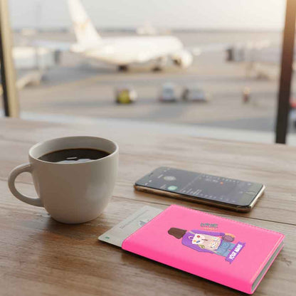 Passport Holder Women Faux Leather Custom Covers for Passports-Just Going