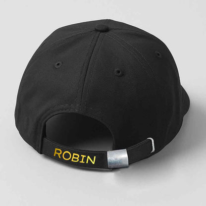 Custom Flat Brim Cap for Men – Rappers Swag Cap in Black