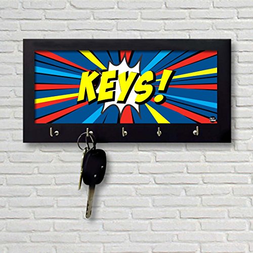 Modern Key Holder for Wall Keys Hanger -  KEYS