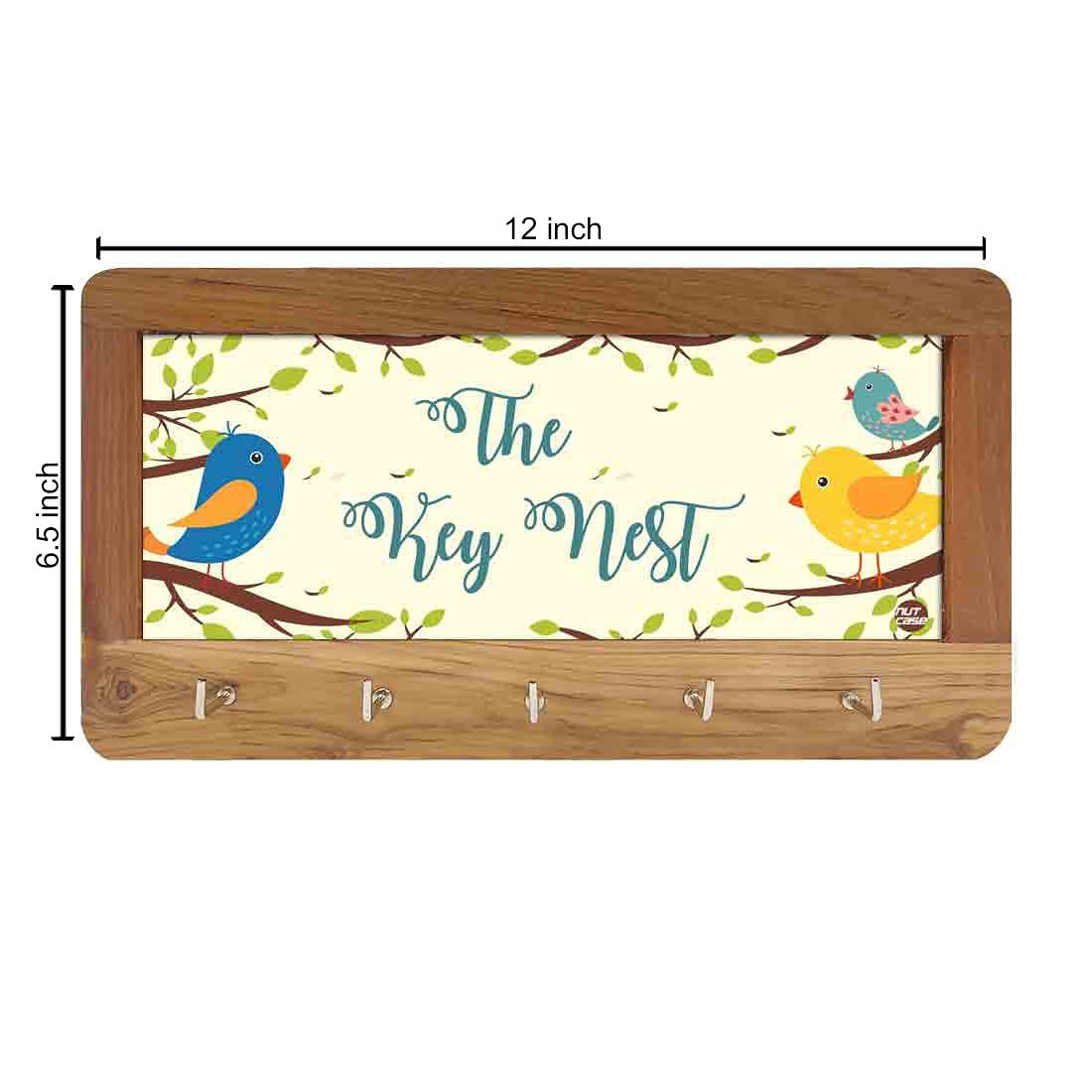 Key Holder Wall Mount for Keys Organizer Home Decor - Nest