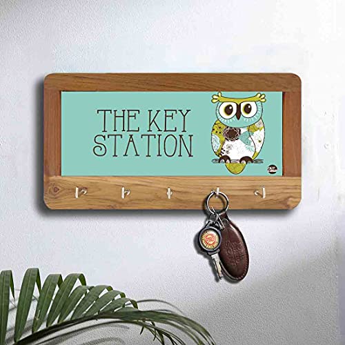 Key Holder Hanger For Wall -  OWL KEY STATION