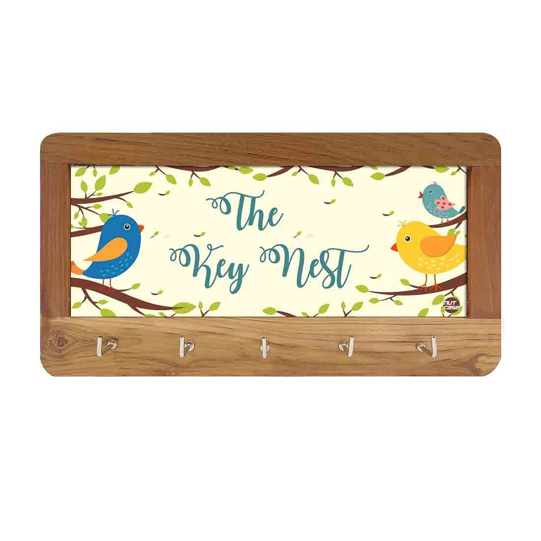 Key Holder Wall Mount for Keys Organizer Home Decor - Nest