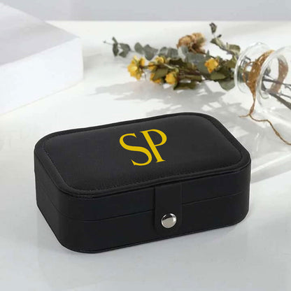 Customized Jewellery Box Girls Travel Storage Case for Rings Earrings and Pendants