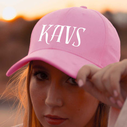 Pink Cap for Women - Custom Baseball Cap