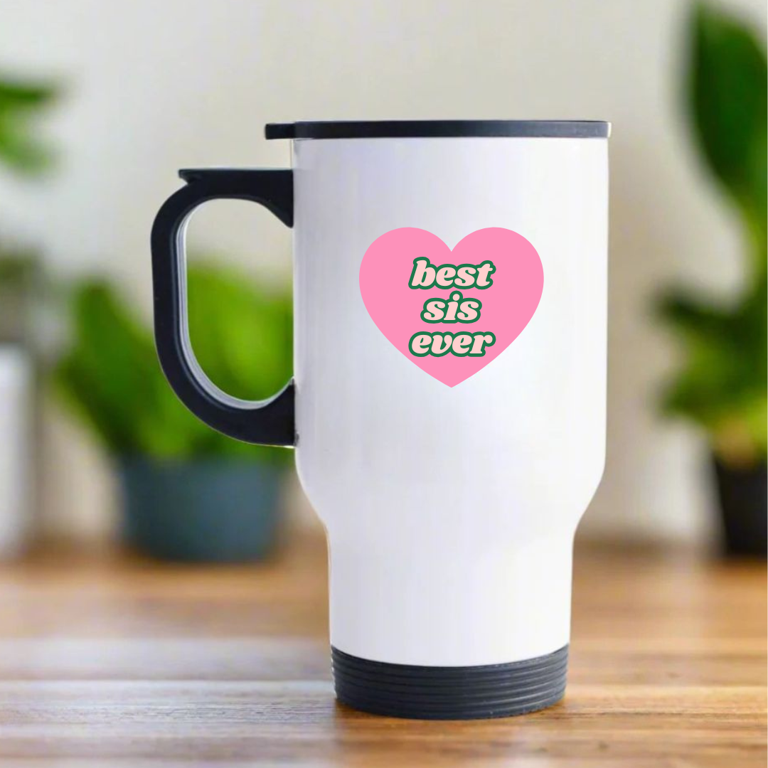 Personalized Rakhi Gift for Sister – Unique Raksha Bandhan Gift Idea - Custom Temperature Flask, Insualted Mug And White Tea Pack