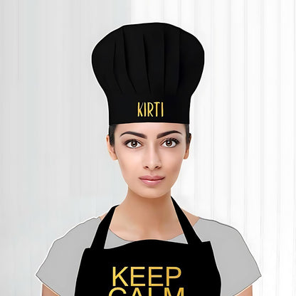 Personalized Aprons for Her Cooking With Name - Keep Calm