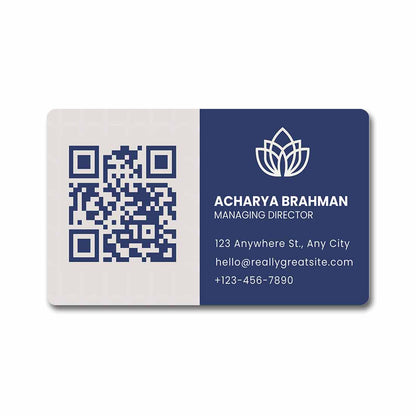 online business card qr code