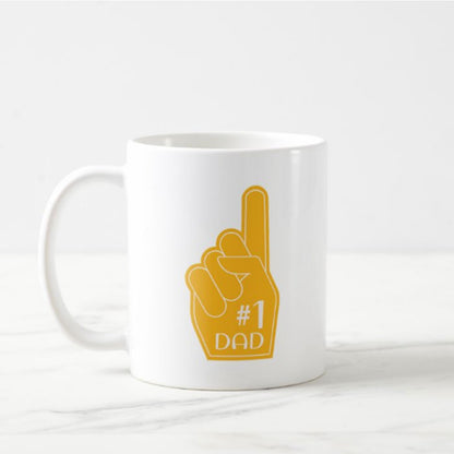 Ceramic Designer Tea Coffee Mug Gift for Dad - Hashtag Dad