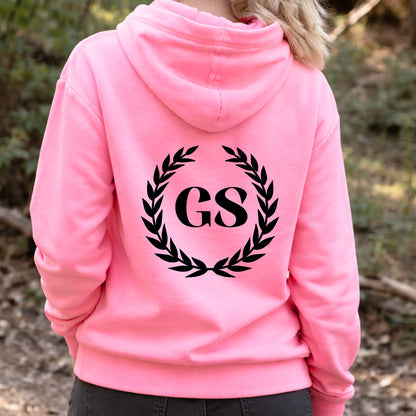 Personalized Pink Hoodie for Women-Printed Hoodies Gift for Girl
