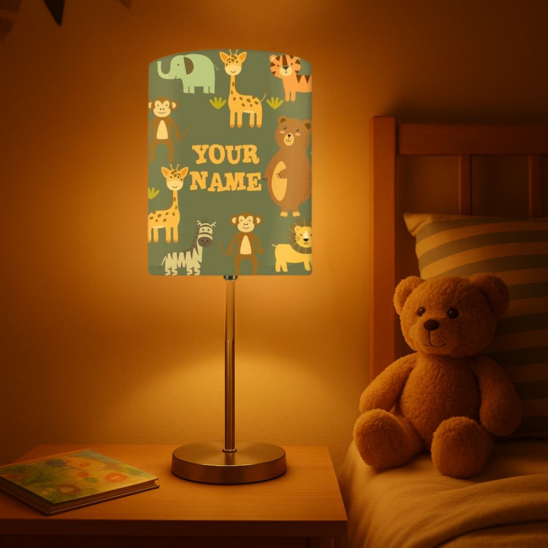 Night Light for Kids Room Personalized Mini Bedside Lamp with 3w LED Bulb