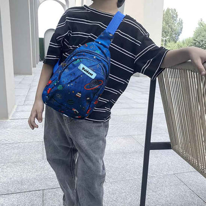 Personalized Mini Crossbody Bag for Kids' Space-Themed  – Fun, Functional, and Durable for Everyday Adventures