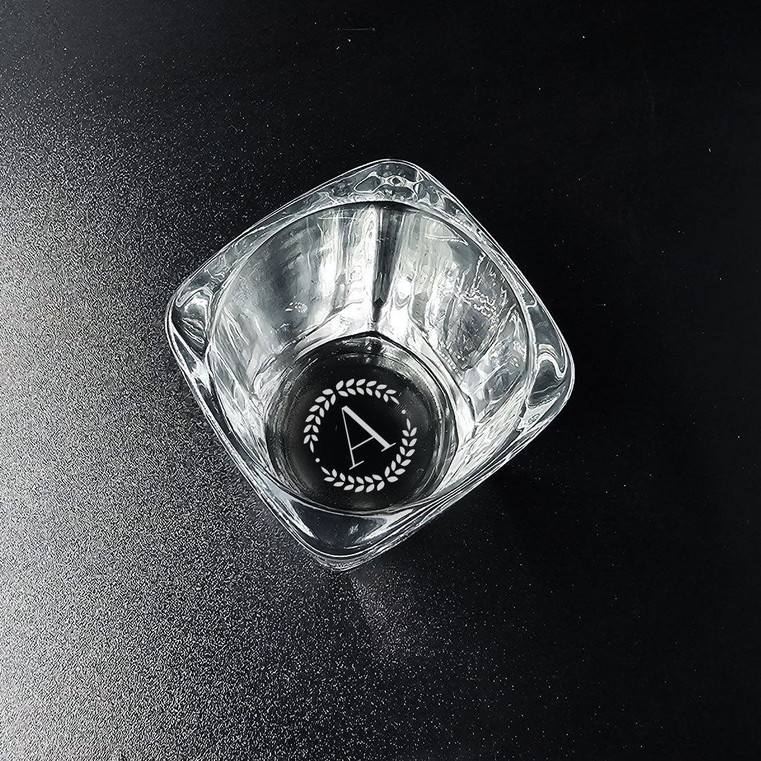 Nutcase Personalised Shot Glasses Engraved Initial