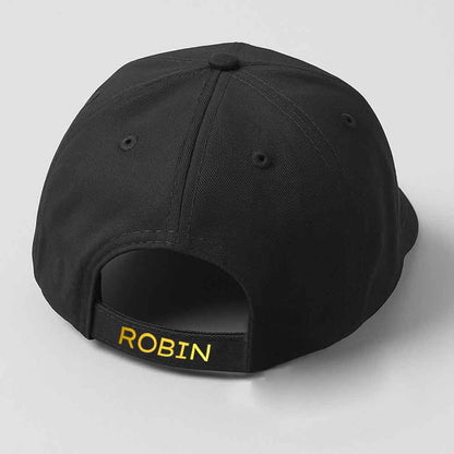 Custom Flat Brim Cap for Men – Rappers Swag Cap in Black