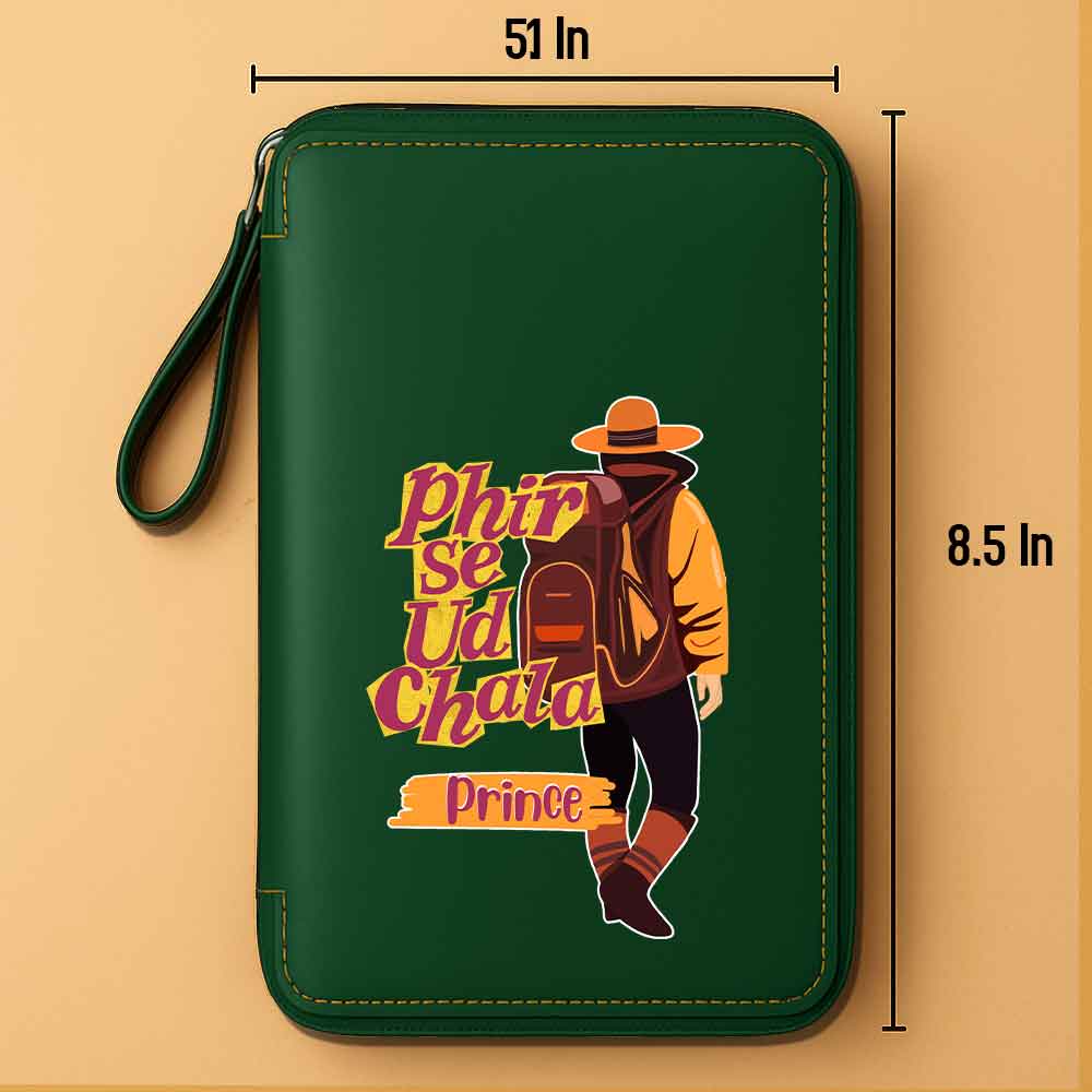 Custom Travel Organizer & Luggage Tag Combo – Personalized Gift for Travelers