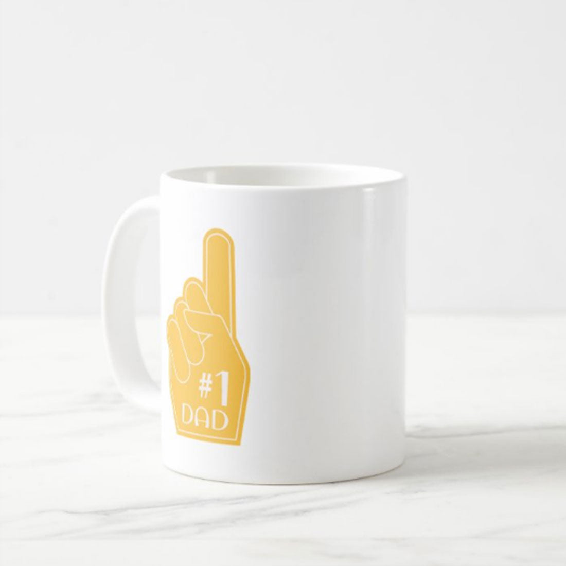 Ceramic Designer Tea Coffee Mug Gift for Dad - Hashtag Dad