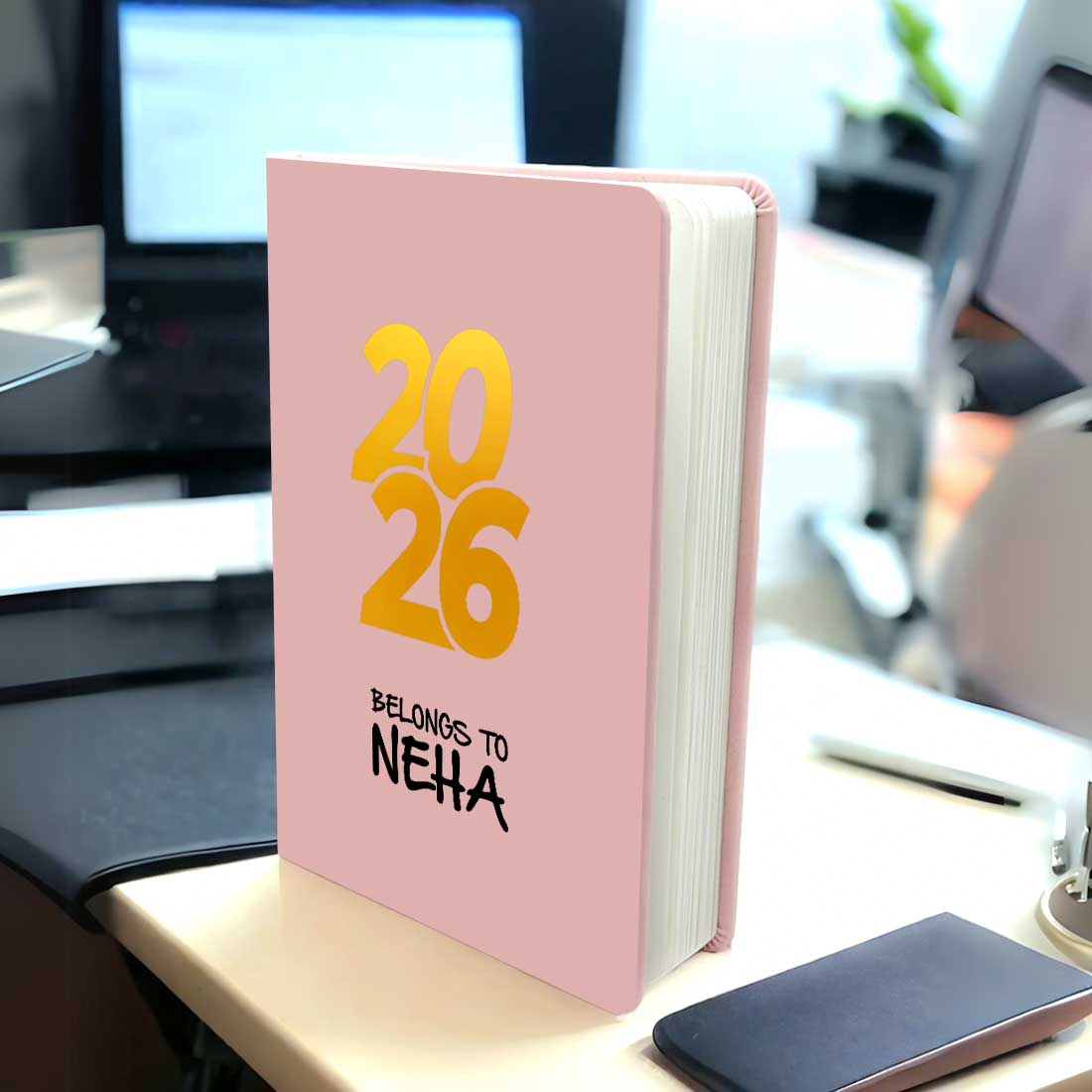 Nutcase Personalized Diary for Women with Premium Hard Cover, Calendar & Planner