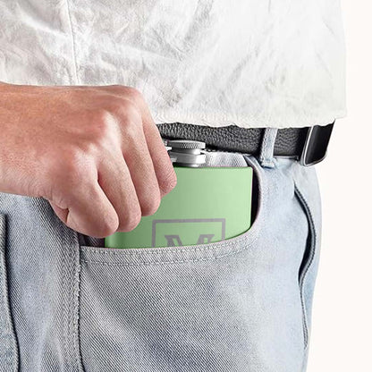 Personalised Pink Hip Flask with Funnel Stainless Steel 8OZ Whiskey Flask for Women