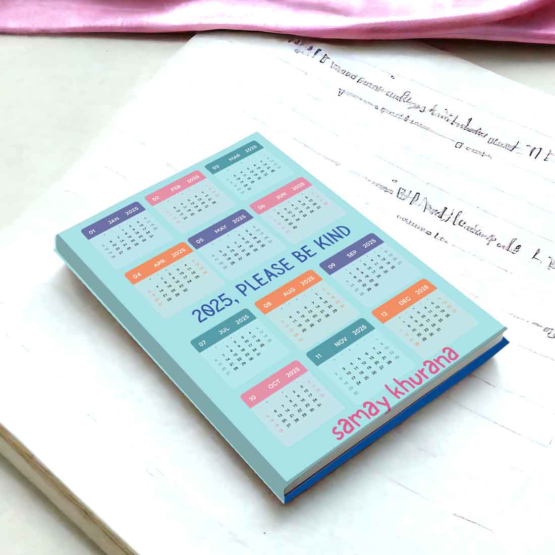 Nutcase Custom Printed Diary with Calendar & Planner A5 Size