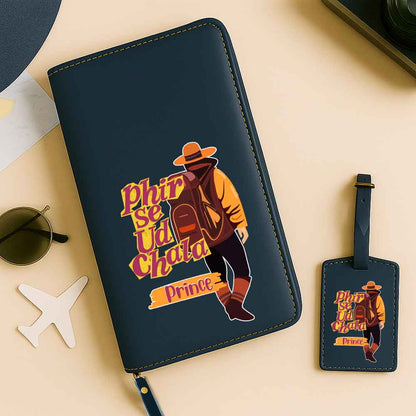 Custom Travel Organizer & Luggage Tag Combo – Personalized Gift for Travelers