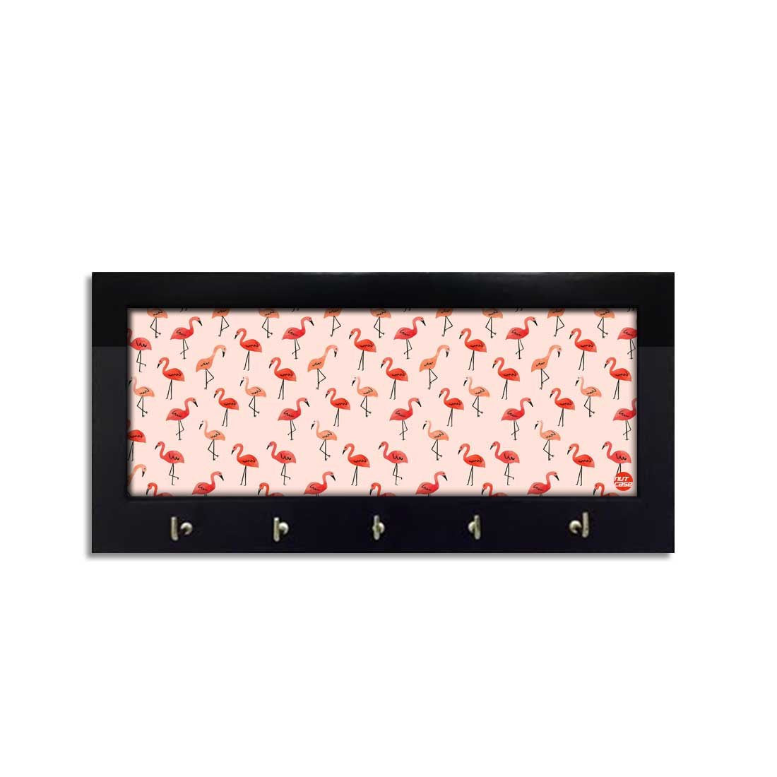 Key Holder Hanger For Wall -  Flamingos